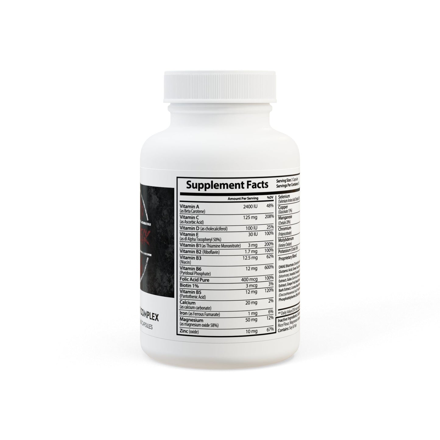 Brain Support Complex Supplement (60 Capsules)