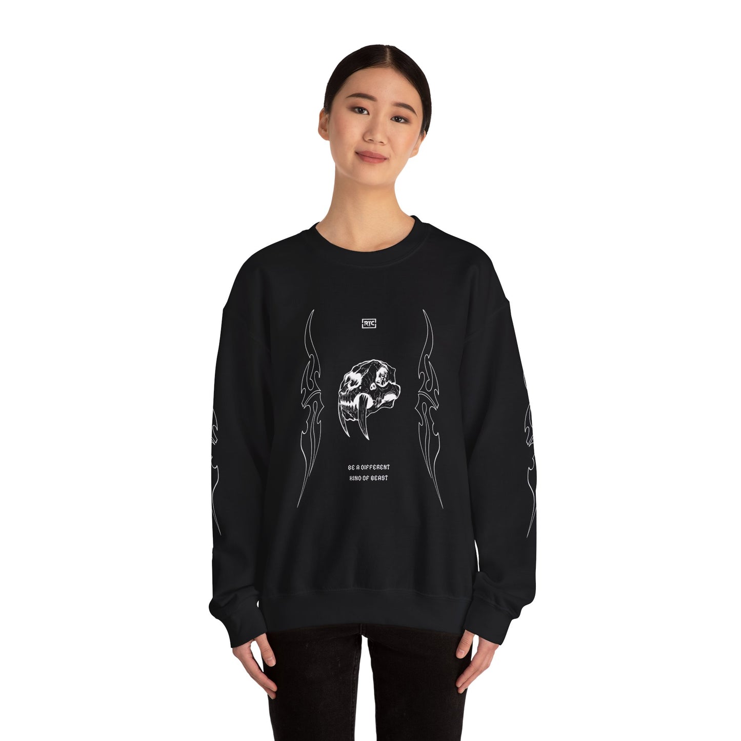 BE A DIFFERENT KIND OF BEAST CREWNECK