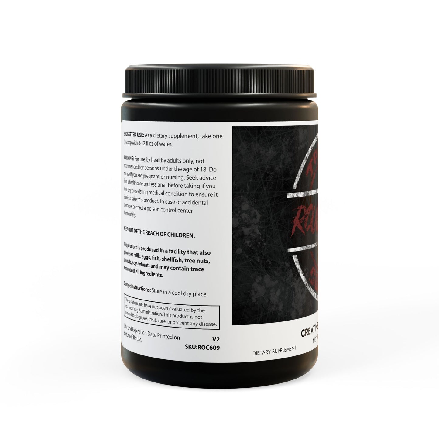 Creatine Monohydrate Supplement (300g, 10.58oz)