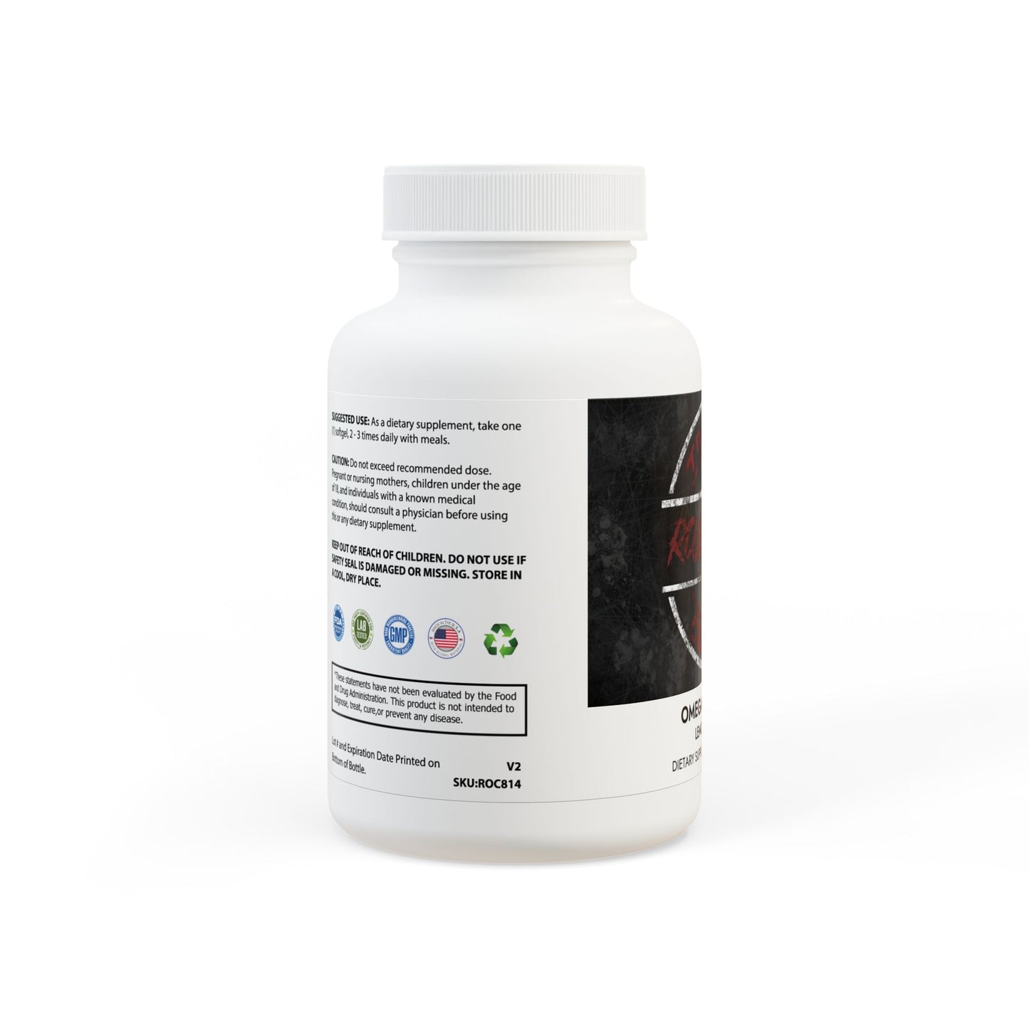 Omega 3 Fish Oil Supplement (60 Softgels)