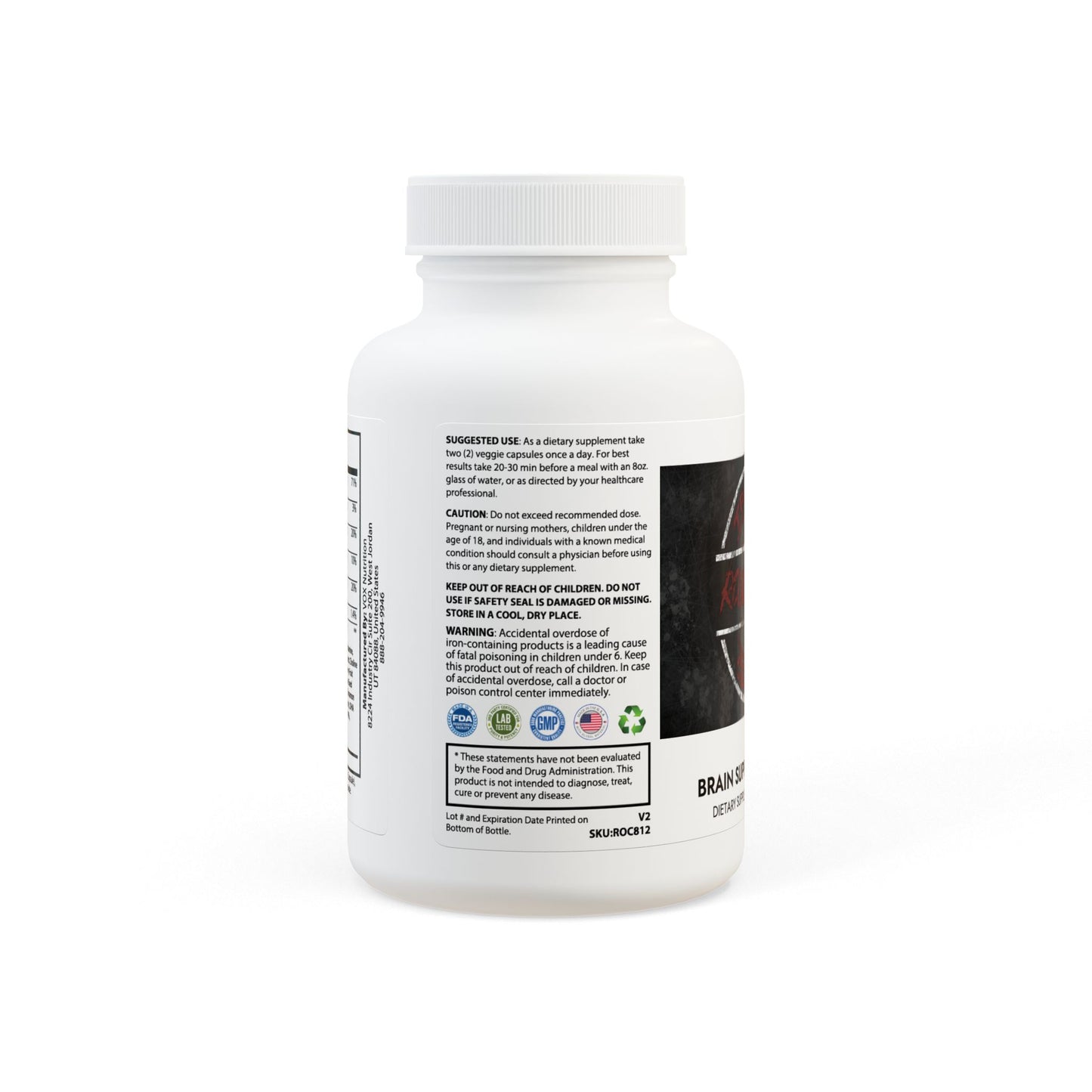 Brain Support Complex Supplement (60 Capsules)