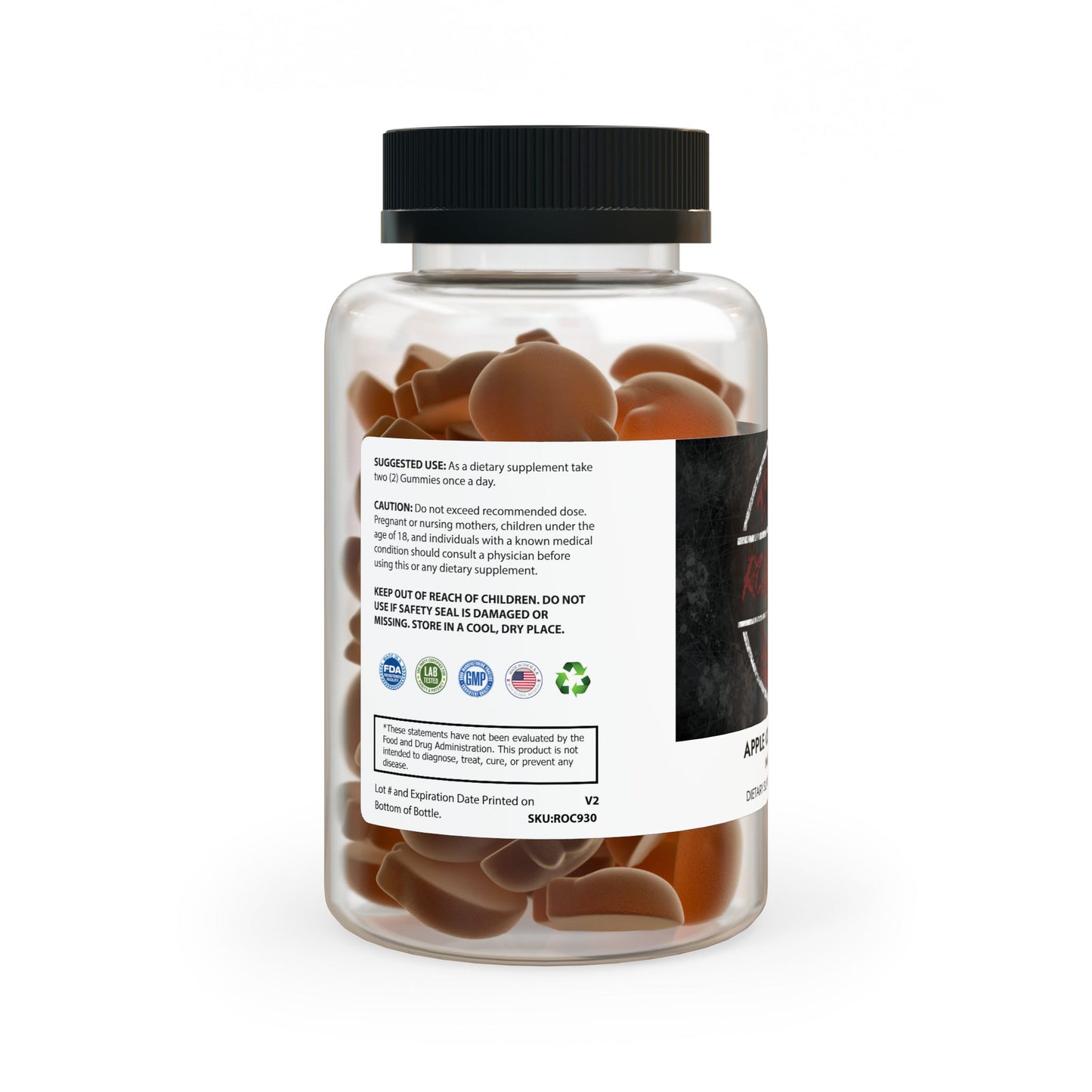 Apple Cider Vinegar Gummies (60 Gummies)