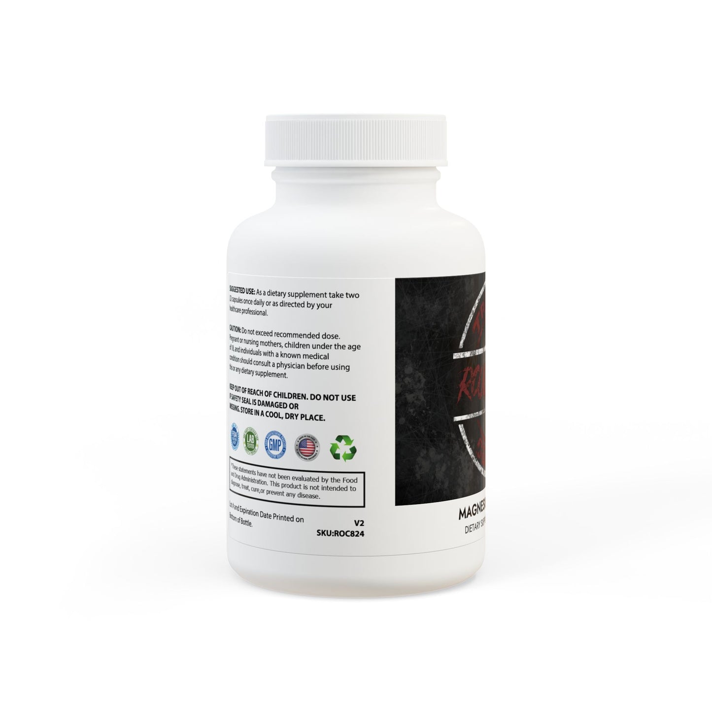 Magnesium Glycinate Supplement (60 Capsules)